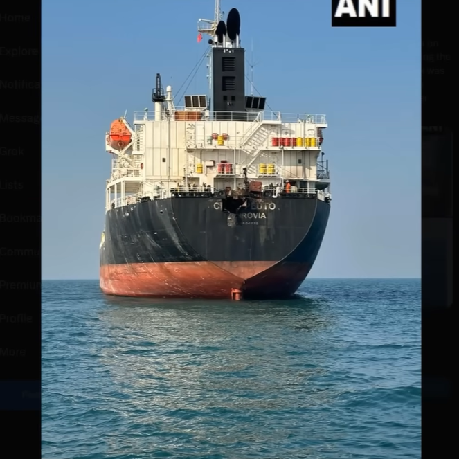 attacked ship near india